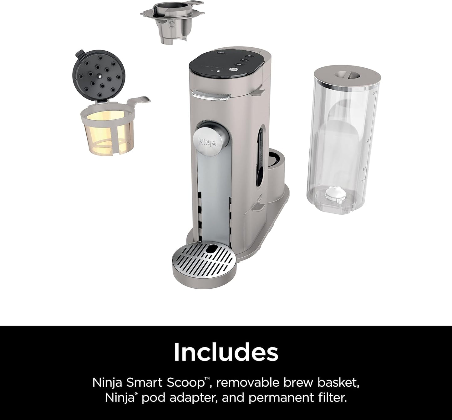 Ninja Pods & Grounds Single-Serve Coffee Maker.