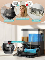 Robot Aspirador con mopa LeFant M210- Pro, Limpieza personalizada