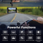 S7 2.5k Dash Cam Delantera Y Trasera, Tarjeta Sd De 64g.