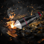 Linterna recargable Skyfire, alta luminosidad, 40000 mAh, Correa y Lente.