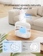 Dreo - Humidificador inteligente,aplicación y control de voz HM311S.(USADO)
