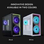 Gabinete ATX Lian Li Lancool 217 INF Blanco ARGB 3 Fans