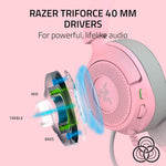 Auriculares para juegos con cable Razer Kraken Kitty V3 X, PS-SWITCH