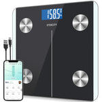Etekcity Báscula digital de peso corporal, analizador de grasa corporal recargable. usado