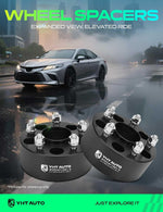 Espaciadores de Rueda YHTAUTO Centrados en el Cubo 5x4.75 de 2.5" 4PZA