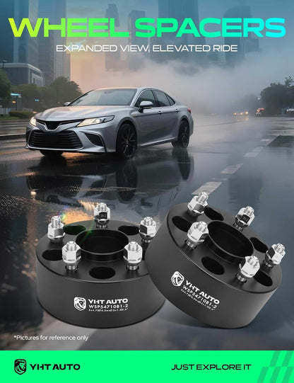 Espaciadores de Rueda YHTAUTO Centrados en el Cubo 5x4.75 de 2.5" 4PZA