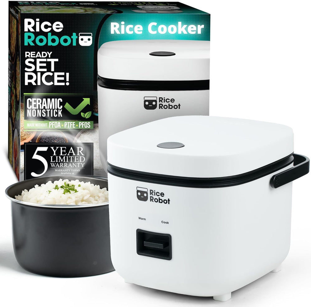 Olla arrocera Emson Rice Robot, eléctrica antiadherente,(USADO)