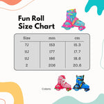 Fun Roll Boy's Jr Adjustable Roller Skate