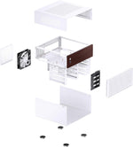 Jonsbo Funda N4 NAS Blanco y Madera Estuche PC.