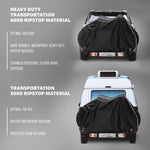 Funda para bicicletas, Team Obsidian, XXL(3 bicis), oxford impermeable.
