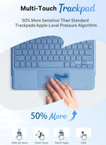CHESONA Funda para iPad de 10ª Generación con Teclado