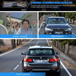 Retrovisor Dash Cam 2K 12 Pulgada PRUVEEO J30-64