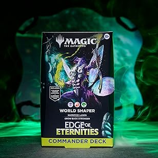 Mazo de comandante de Magic: The Gathering Edge of Eternities World Shaper