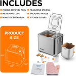 Máquina De Pan Automática Neretva PE8866 2LB 20 EN 1