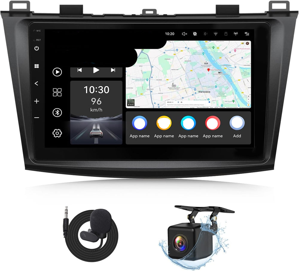 Estéreo Eonon Mazda 3 2010-2013 Android 14 CarPlay 4+64GB