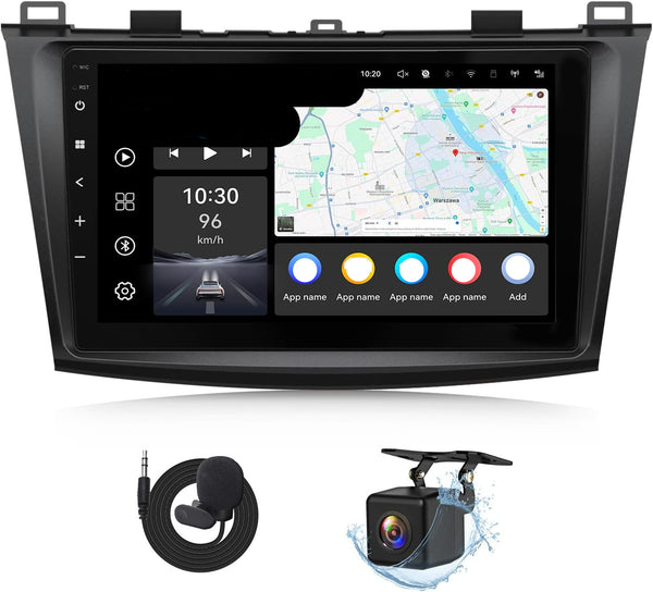Estéreo Eonon Mazda 3 2010-2013 Android 14 CarPlay 4+64GB
