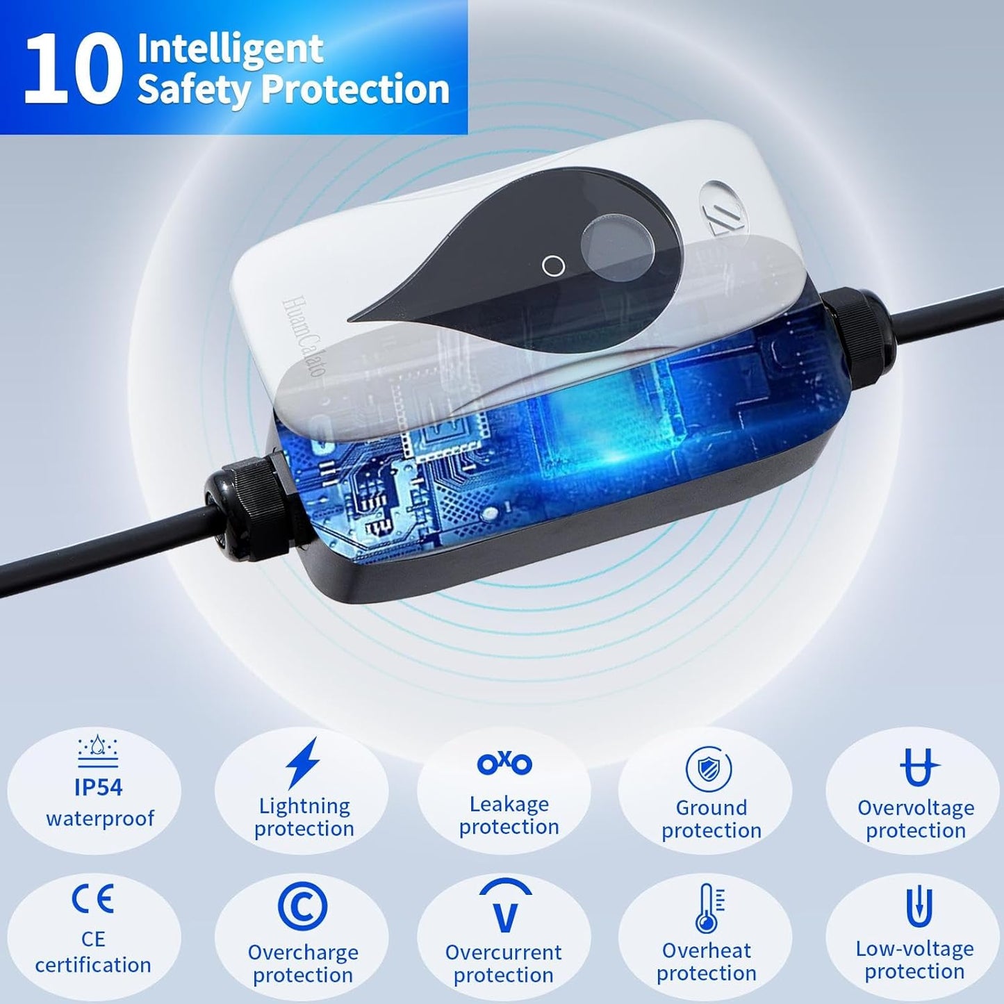 Cargador Ev Nivel 2, Para Tesla Modelo Y/3/s/x, 32a HuamCalato (USADO)