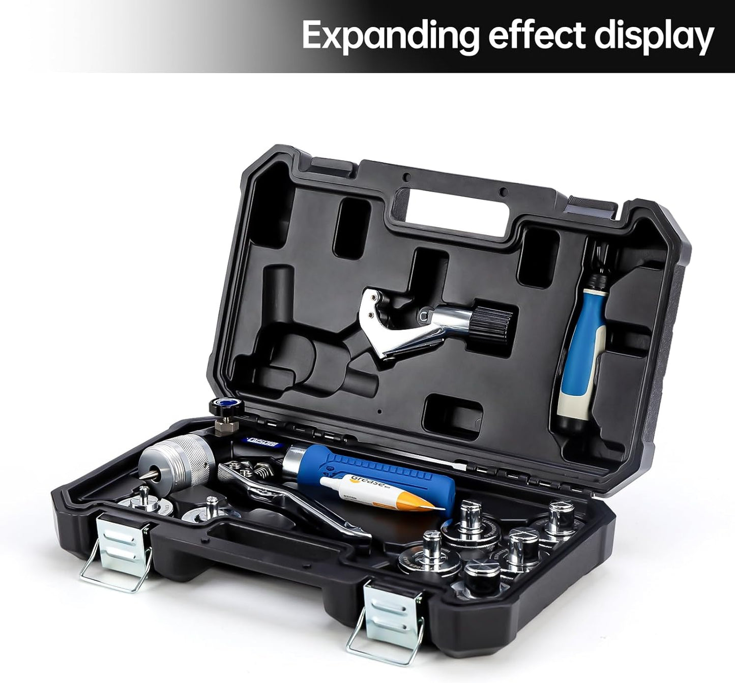 Kit de abocador hidráulico, tubos de cobre, de 3/8" a 1-1/8" (USADO).