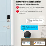 Cerradura inteligente Halo Wi-Fi, cerrojo de puerta de entrada USADO Kwikset