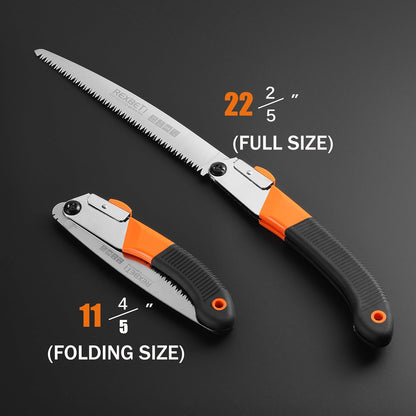 REXBETI - Sierra plegable, de 11 pulgadas.(USADA).