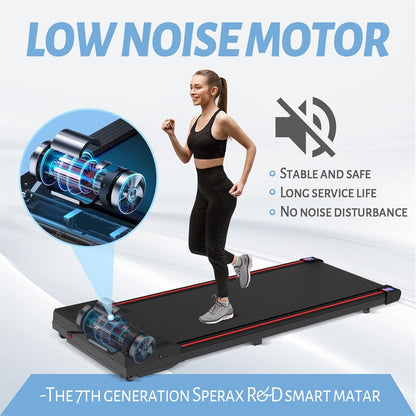 Cinta de correr, 2,5 HP, silenciosa y con control remoto.(USADA)
