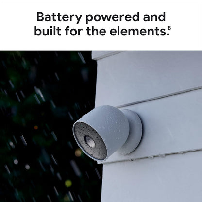 Google Nest CAM para exteriores o interiores, 2 PZA CAJA ABIERTA