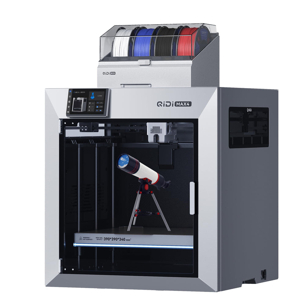 QIDI Max4 Combo Impresora 3D Volumen 390x390x340mm Cámara