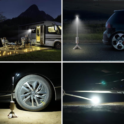 1Mii Lavaudio, Linterna de campamento con altavoz Bluetooth.