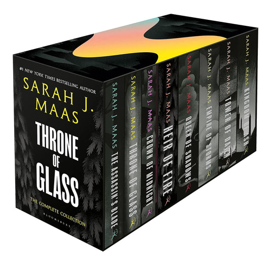 Throne of Glass BOX SET , Sarah J Maas. Ingles.