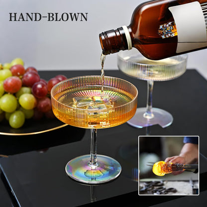 Juego de 6 vasos de Martini cóctel de 5 onzas (DETALLE)