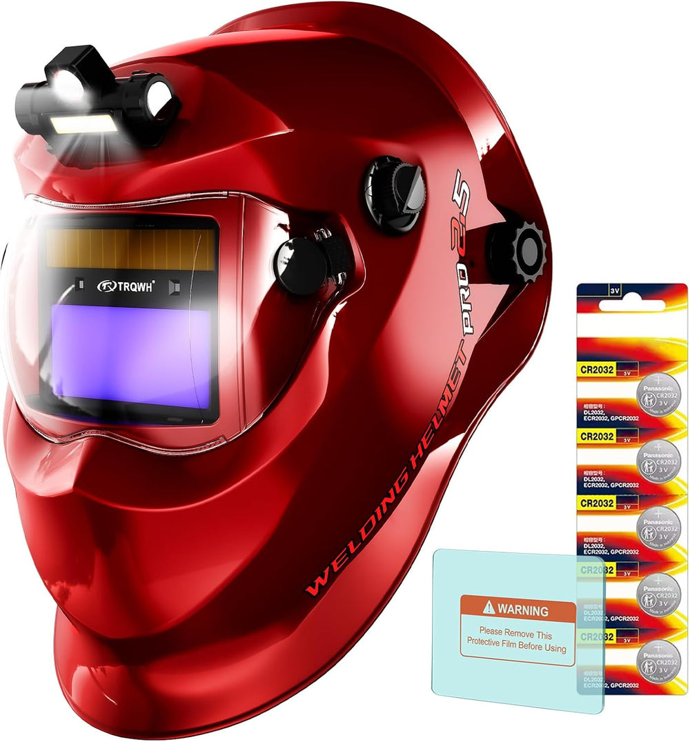 Casco de Soldadura TRQWH Oscurecimiento Automático Solar