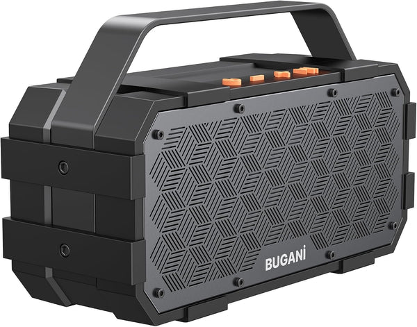 Altavoz Bugani M90, Bluetooth de 40W, Impermeable IPX6, Sonido stereo