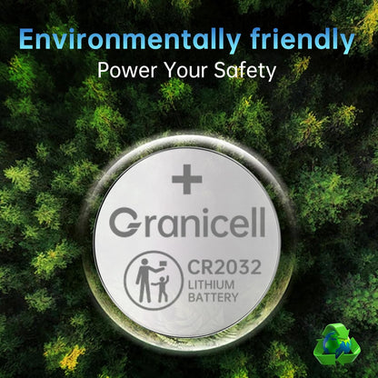 Granicell, Batería compatible con Apple AirTag CR2032, litio 3V.