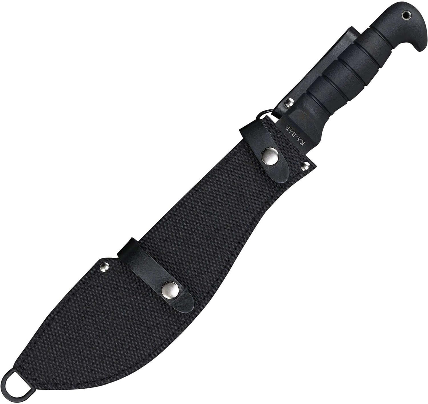 Ka-bar Machete Tipo Alfanje Negro 02-1248, 11", Con funda.