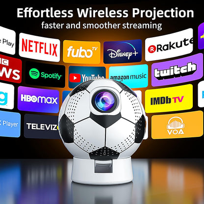 Proyector con WiFi y Bluetooth,Android 11.