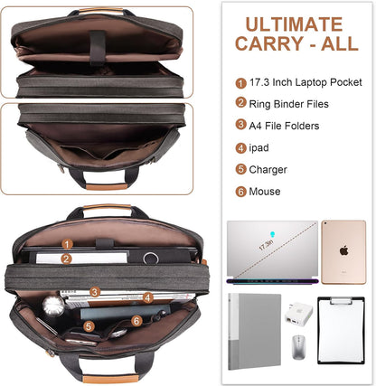 Bolsa para lap-top, 3 en 1, ESTARER, resistente al agua.