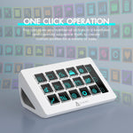 Teclado personalizable, para Apps, modos de juego, Ajazz-Nacode.
