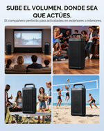 Altavoz Bluetooth Portátil Con Graves Profundos COMISO