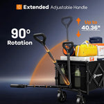 Carro Plegable Multiusos Con Ruedas Resistente Originsure