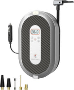Bomba de aire portátil, conector de encendedor, Giraffetools 12V.