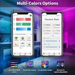 Retroiluminación LED para TV,  de 60 a 70", RGB, Bason, control remoto.