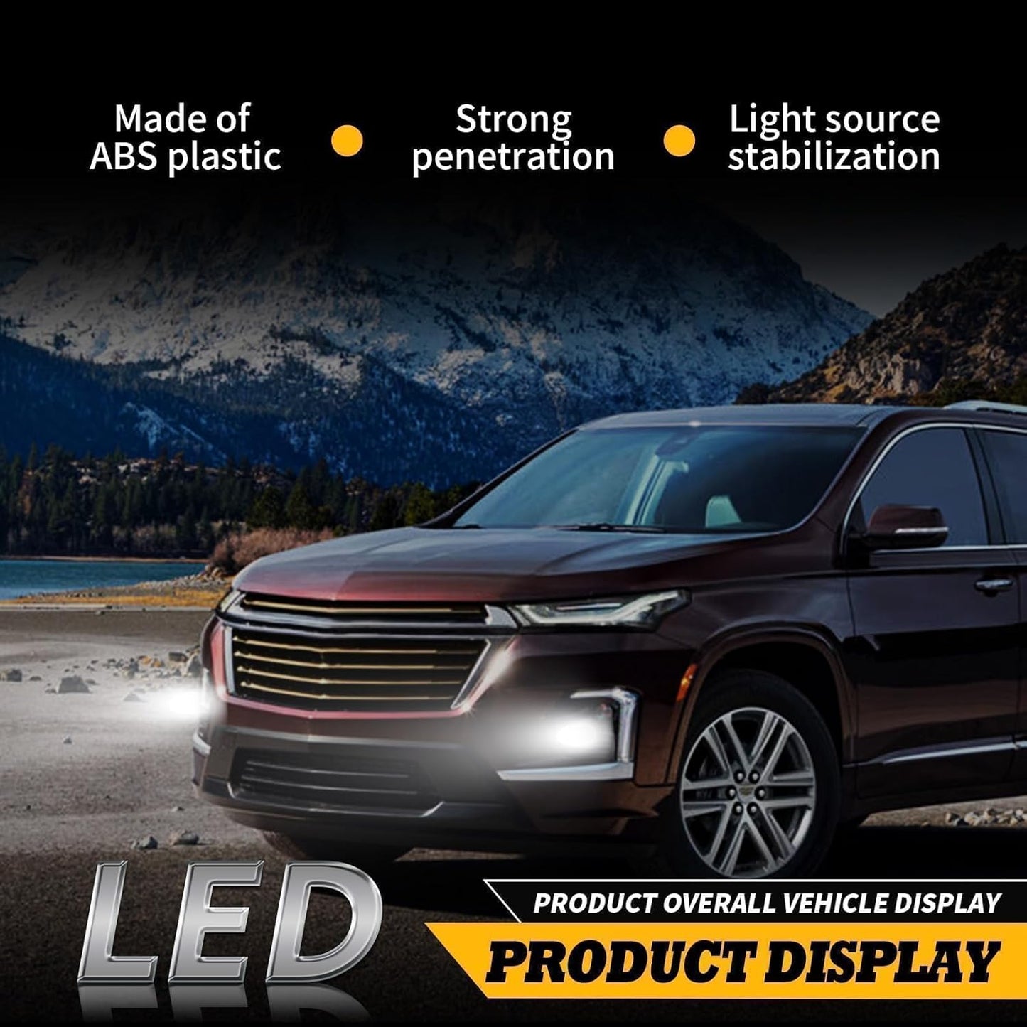 Faro delantero, delantero izquierdo, para traverse 2022-2024.