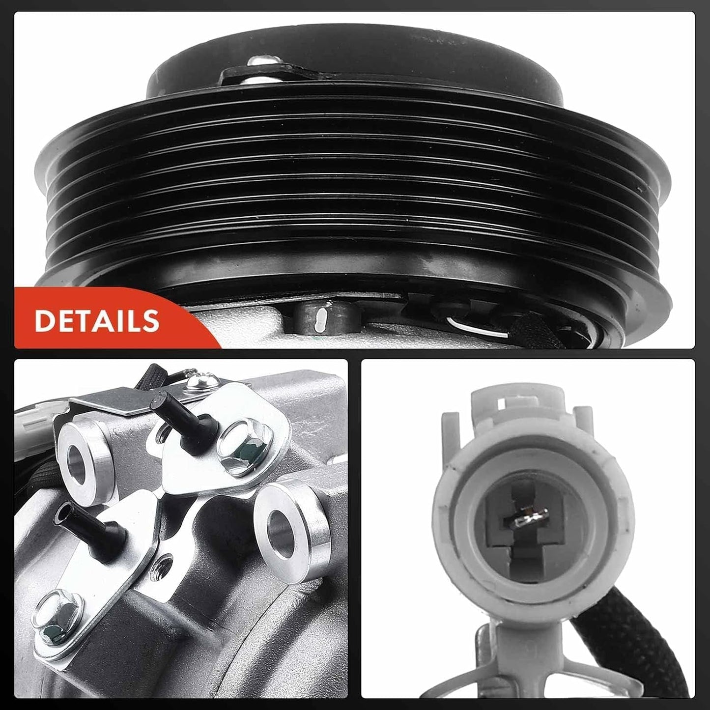 Compresor de aire acondicionado, Toyota Sienna, 04-06-(USADO).