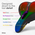 Wittkop - Asiento de Bicicleta para Hombres y Mujeres.