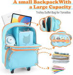 Mochila con ruedas 2 en 1, para niños, capacidad para Toniebox.