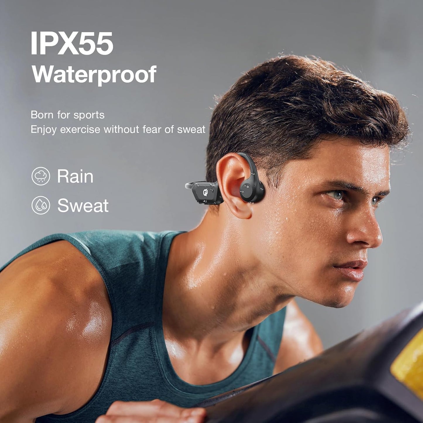 Auriculares de conducción ósea, inalámbricos Bluetooth USADO