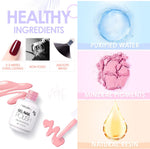 Kit Uñas Gel Gellen 10 Colores Lámpara UV LED