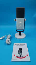 Micrófono Fifine AM8, para Streaming-Podcast, XLR/USB, para PC-RGB