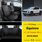 Cubre Asientos Full Set Giant Panda Para Chevy Equinox 2018-2023
