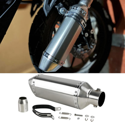 Silenciador deslizante para motocicleta, escape universal, 1.5-2".